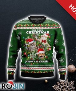 Cat Ugly Ugly Christmas Sweater For Cat Lover Christmas