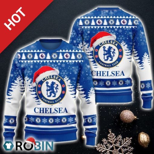Chelsea Ugly Sweater Blue Christmas For Men And Women Gift