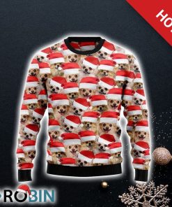 Chihuahua Ugly Christmas Sweater, Pet Lover Christmas Sweater