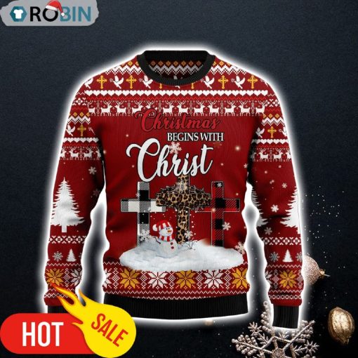 Christian Christmas Ugly Christmas Sweater