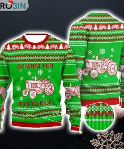 Christmas Day’s Tractor Gift For Christmas Ugly Christmas Sweater