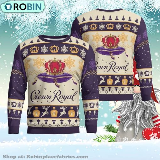 Crown Royal Wine  Crown Royal Wine Ugly Christmas Sweater