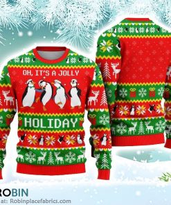 Dancing Penguin Ugly Christmas Sweatshirt