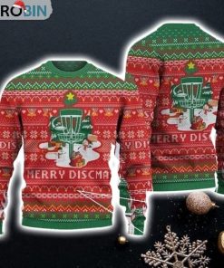 Disc Golf Lovers Merry Discmas Xmas Awesome Gift For Christmas