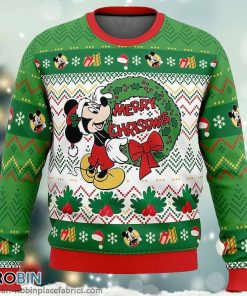 Disney Mickey Mouse Cartoon Christmas Ugly Sweater 3D Printed