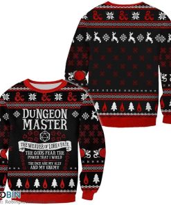 Dnd Classes Collection Christmas Ugly Sweater 3D Printed Dnd Classes Collection Christmas Ugly Sweater 3D Printed