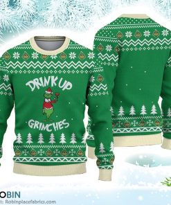 Drinkup Grinchess Christmas Ugly Sweater 3D Printed