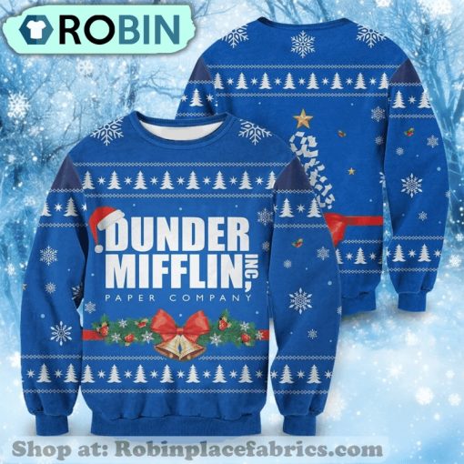 Dunder Mifflin Holiday Ugly Christmas Sweater