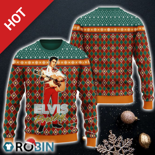 Elvi’s Brown Ugly Sweater Christmas For Men And Women Gift