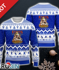 Elvi’s Navy Christmas For Men And Women Gift