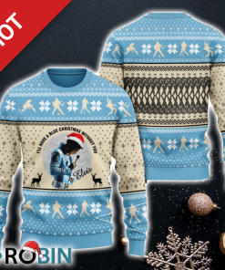Elvi’s Ugly Blue Christmas For Men And Women Gift