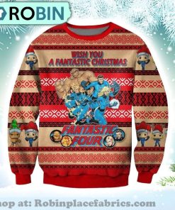 Fantastic Four Ugly Christmas Sweater
