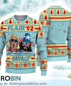 Flair 92 Savage Christmas Ugly Sweater 3D Printed
