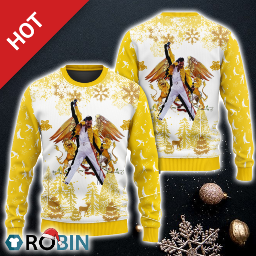 Freddie Mercury Ugly Sweater Christmas For Men And Women Gift
