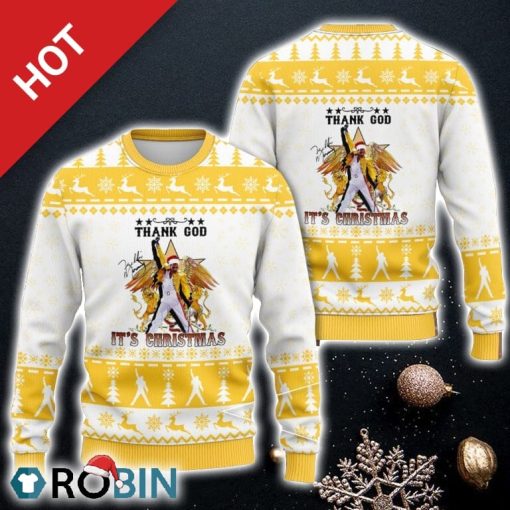 Freddie Mercury Yellow Christmas For Men And Women Gift