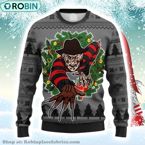 Freddy Krueger Christmas Ugly Sweater