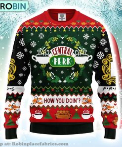 Friends Tv Show How You Doin Ugly Christmas Sweater