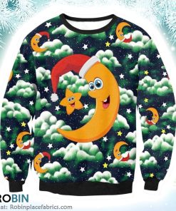 Funny Banana Box Christmas Tree Xmas Christmas Ugly Sweater 3D Printed