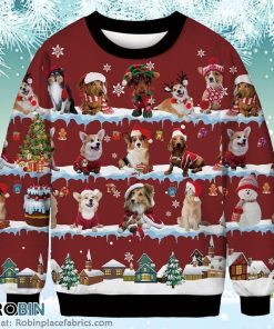 Funny Dogs Merry Christmas Sweatshirt