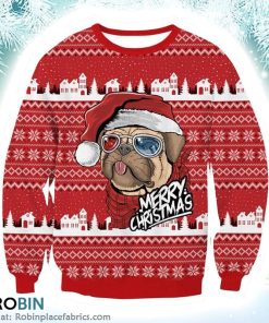 Funny Merry Christmas Naughty And Nice Christmas Ugly Sweater 3D Printed