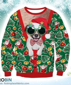 Funny Merry Christmas Party Ready Festive Fun Christmas Ugly Sweater 3D Printed