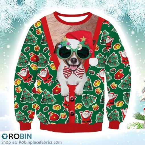 Funny Merry Christmas Party Ready Festive Fun Christmas Ugly Sweater 3D Printed