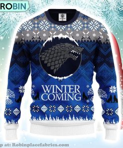 Game Of Thrones Movie Gifts Winter Is Coming Ugly Christmas Sweater