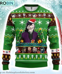 Genya Shinazugawa Demon Slayer Anime Ugly Christmas Sweater
