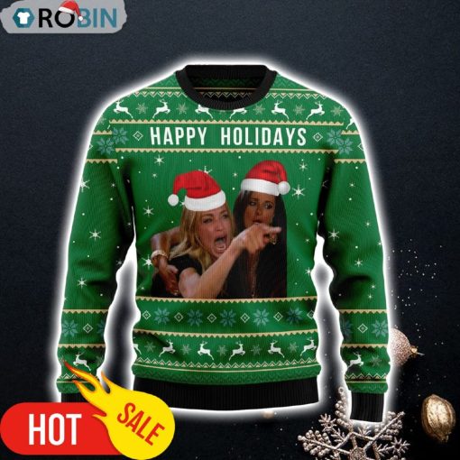 Happy Holiday Ugly Christmas Sweater