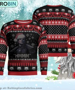 Henry Cavill The Witcher Hmm  Henry Cavill The Witcher Hmm Ugly Christmas Sweater