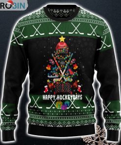 Hockey Christmas Ugly Christmas Sweater