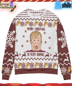 Home Alone Merry Christmas Ya Filthy Animal Ugly Christmas Sweatshirt, Sweater – All Over Print 3d Sweater