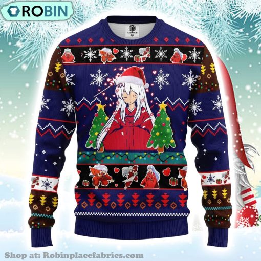 Inuyasha Anime Xmas Ugly Christmas Sweater