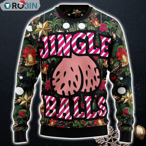 Jingle Balls Funny Sweaters Ugly Christmas Sweater