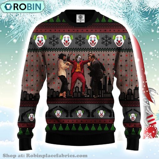 Joker Dc Comics Ugly Christmas Sweater