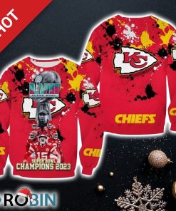 Kansas City Chiefs Team Super Bowl Lvii Unisex Christmas Ugly Sweater Sweatshirt