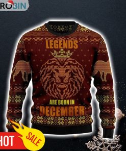 Legends Decembe Ugly Christmas Sweater