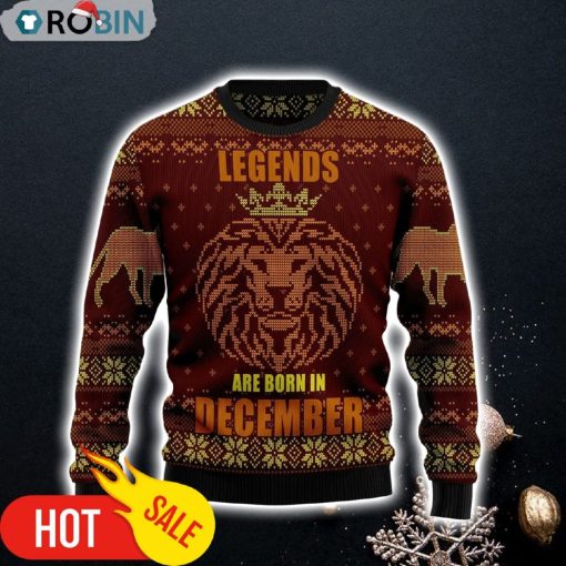 Legends Decembe Ugly Christmas Sweater