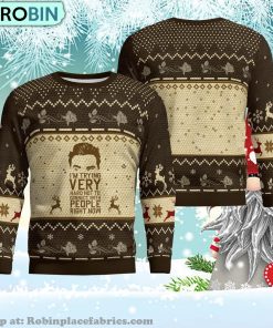 Lord Of The Ring Hard Not Connect With People Lotr Christmas Ugly Sweater