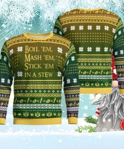 Lord Of The Ring Potatoes Boil Em Mash Em Stick Em In A Stew Lotr Ugly Christmas Sweater