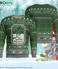 Lord Of The Ring The Green Dragon Dragon Lord Ugly Christmas Sweater