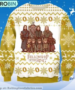 Lord Of The Rings Fellowship Lotr Fellowship Lotr Ugly Christmas Sweater