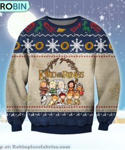 Lord Of The Rings Funny Characters Lord Funny Characters Lord Ugly Christmas Sweater