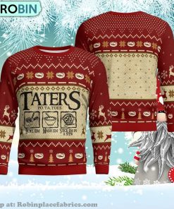 Lord Of The Rings Taters Potatoes Ugly Christmas Sweater