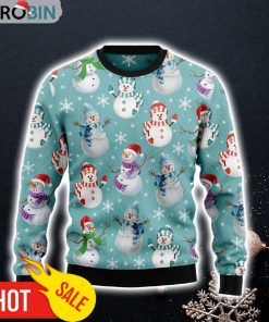 Love Snowman Ugly Christmas Sweater