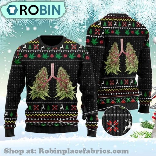 Lung Tree Ugly Christmas Sweater