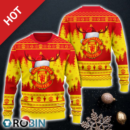 Manchester United Ugly Sweater Tree Christmas For Men And Women Gift