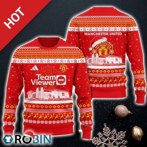 Manchester United Ugly Sweater Version3 Christmas For Men And Women Gift