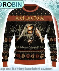 Merry Christmas Fool Of A Took Christmas Ugly Christmas Sweater