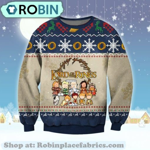 Merry Christmas Gift Lord Of The Rings Funny Sweater